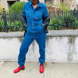 Denim Boiler suit Tall
